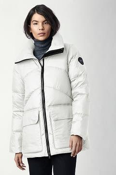Chamarras Canada Goose Mujer México - Ockley Abrigos Black Label Blancos MY4682570